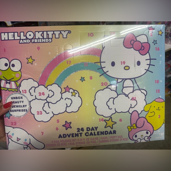 Hello Kitty Other - Hello Kitty Advent Calendar with Pink and Yellow Accents